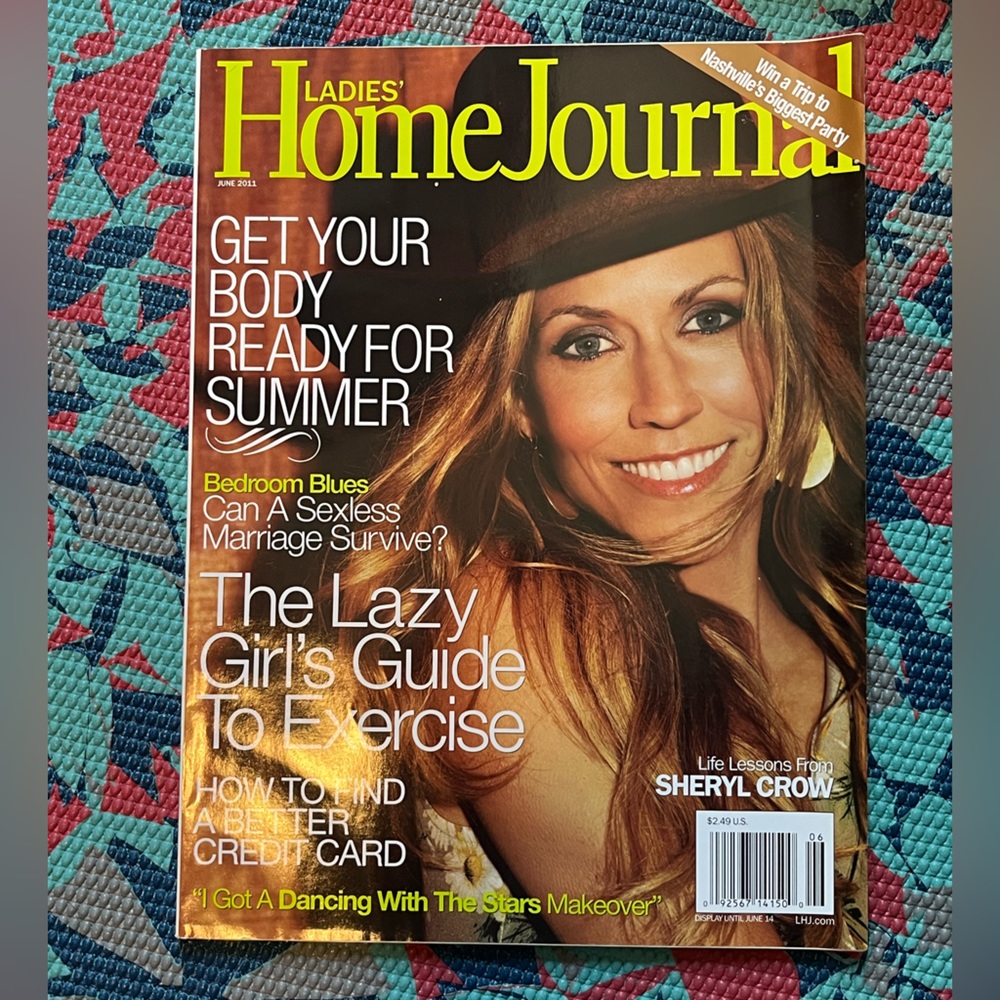 Vintage Sheryl Crow Magazine Cover